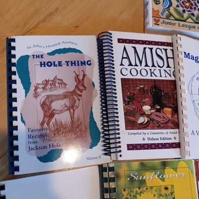 A COLLECTION OF COOK BOOKS