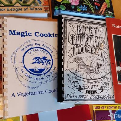 A COLLECTION OF COOK BOOKS
