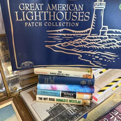 Lot 21: Art, Long Amazing Mirror, Atari Books, Steinberg Poster & More