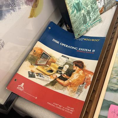 Lot 21: Art, Long Amazing Mirror, Atari Books, Steinberg Poster & More