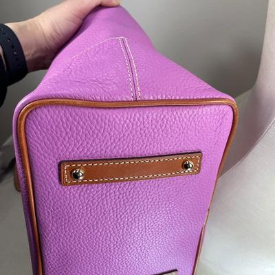 Dooney & Bourke Lilac Pebble Leather Tobi Tote New!