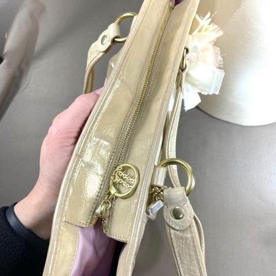 Coach Poppy Raffia Tote
