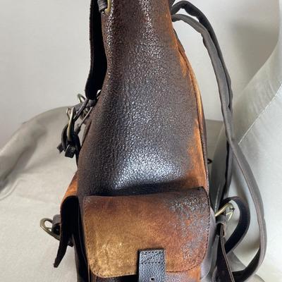 Corral Boots Leather Backpack New!