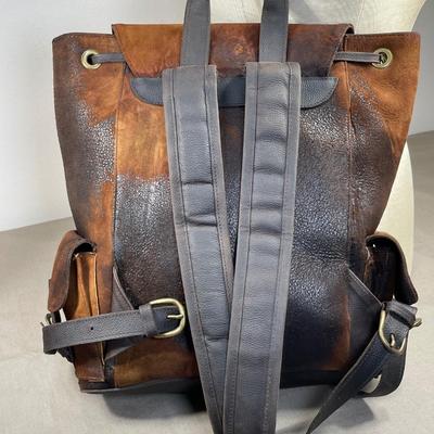 Corral Boots Leather Backpack New!