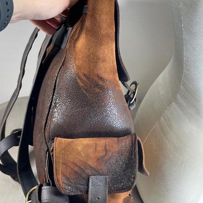 Corral Boots Leather Backpack New!