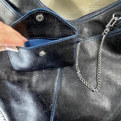 Maxx New York Leather Handbag New!