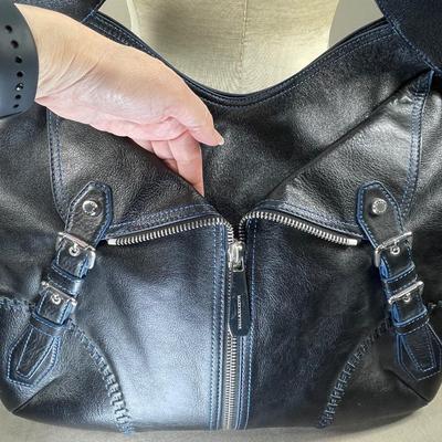 Maxx New York Leather Handbag New!