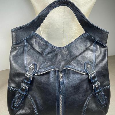 Maxx New York Leather Handbag New!