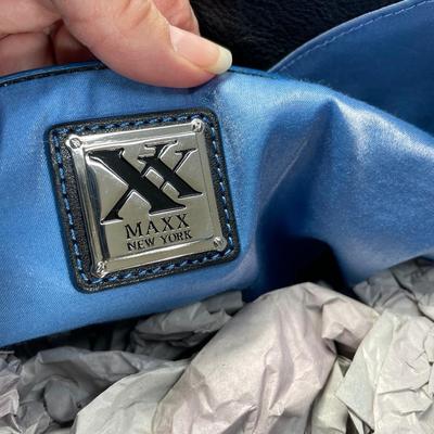 Maxx New York Leather Handbag New!
