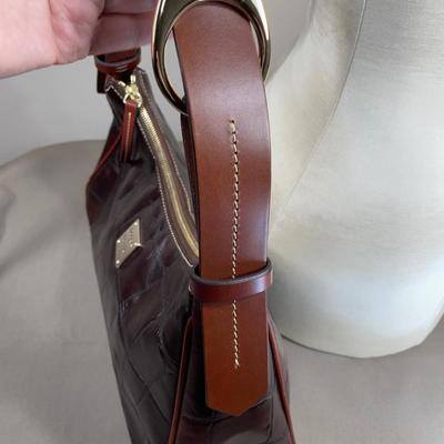 Dooney & Bourke Croco Hobo New