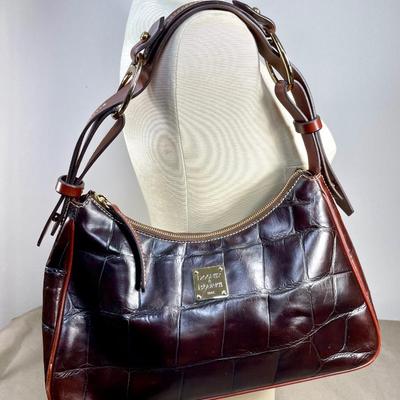 Dooney & Bourke Croco Hobo New