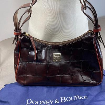Dooney & Bourke Croco Hobo New