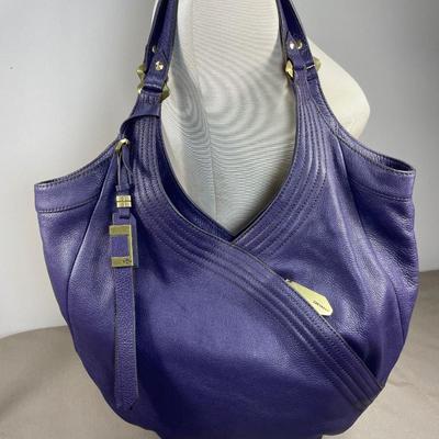 orYANY Purple Leather Hobo NEW!