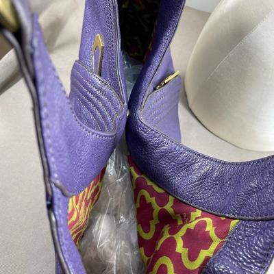 orYANY Purple Leather Hobo NEW!