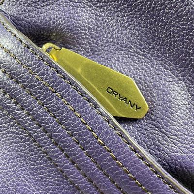 orYANY Purple Leather Hobo NEW!
