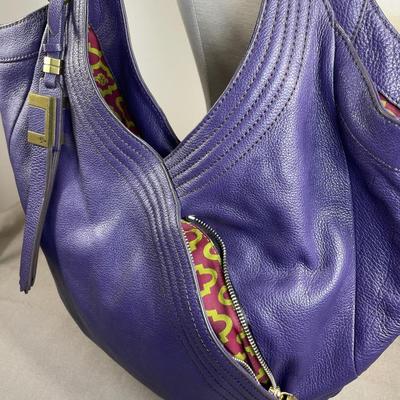 orYANY Purple Leather Hobo NEW!