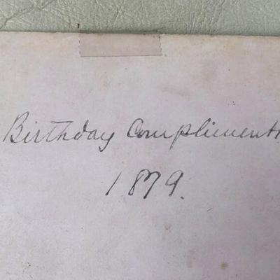 antique CABINET CARD PORTRAIT PHOTO 1879