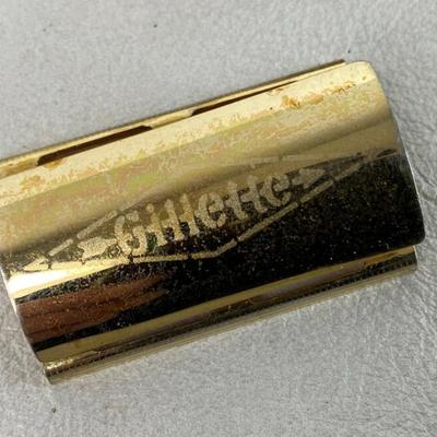 Vintage Gold Plated Gilltte Safety Razor