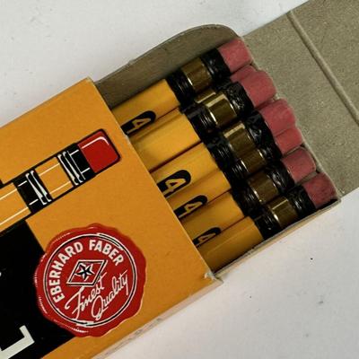 EBERHARD FABER MONGOL 482 PENCILS partial box