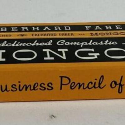 EBERHARD FABER MONGOL 482 PENCILS partial box