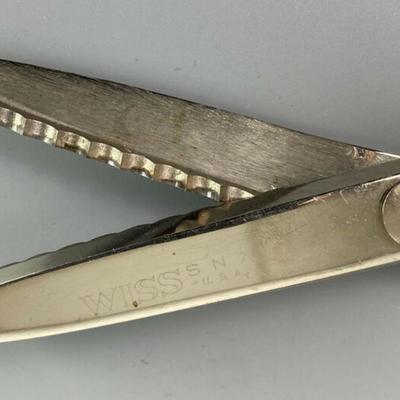vintage WISS NZ 7 1/2" PINKING SHEARS 