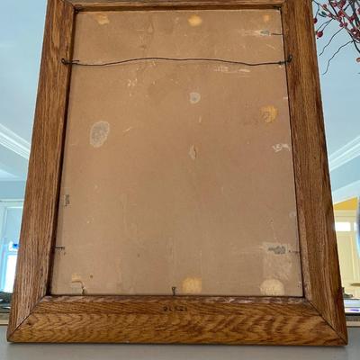 Vintage can can dancer paint by numbers painting