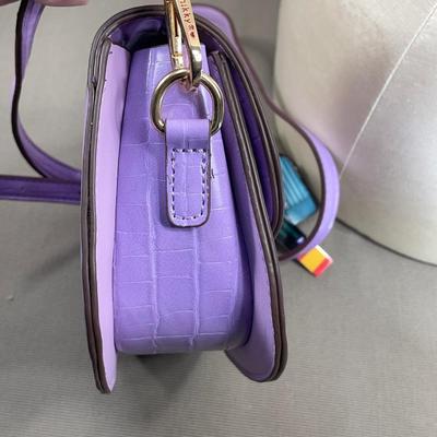 Nicole Lee Nikki Lavender Crossbody Bag NEW!