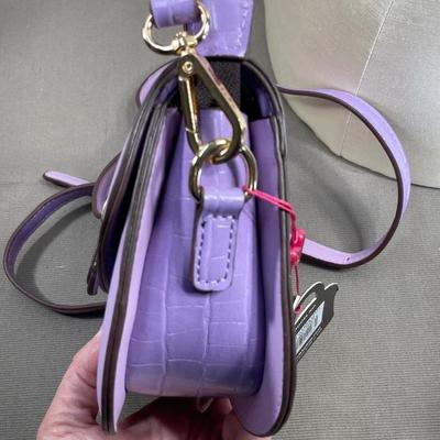 Nicole Lee Nikki Lavender Crossbody Bag NEW!