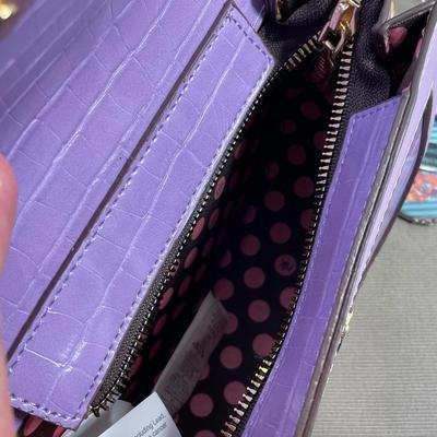 Nicole Lee Nikki Lavender Crossbody Bag NEW!