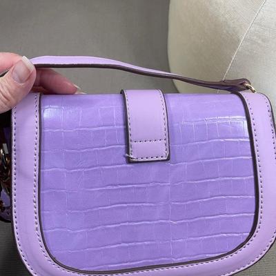 Nicole Lee Nikki Lavender Crossbody Bag NEW!