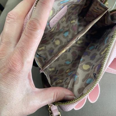 Candy Pink Bow Crossbody Handbag NEW