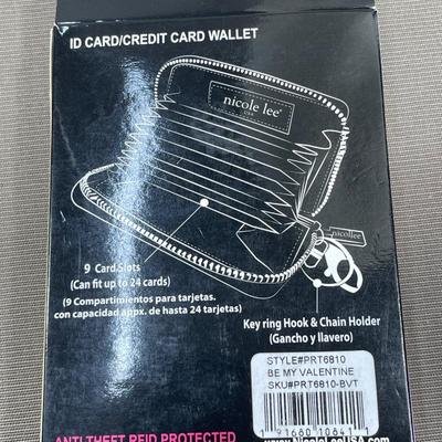 Nicole Lee Card Wallet RFID NEW!