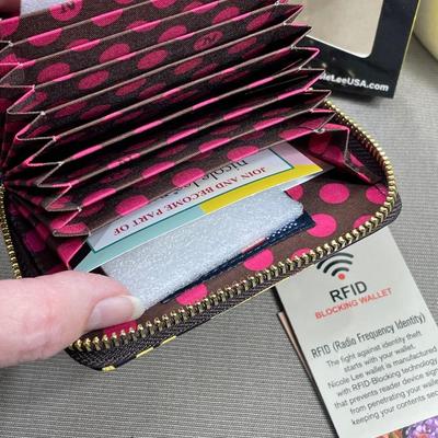 Nicole Lee Card Wallet RFID NEW!