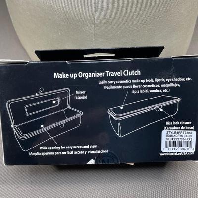Nicole Lee Makeup Organizer Travel Clutch NEW!
