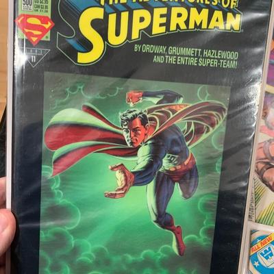 Superman Comic Book Lot