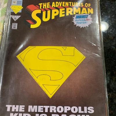 Superman Comic Book Lot