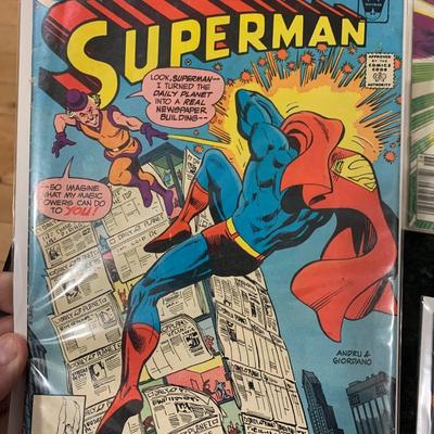Superman Comic Book Lot