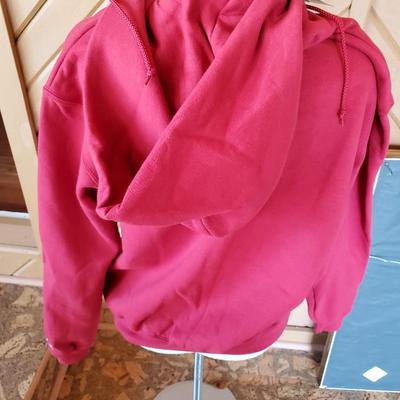 Vintage Champion Red Caldwell University Sweatshirt / Hoodie New with Tags