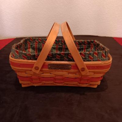 2 CHRISTMAS COLLECTION LONGABERGER BASKETS