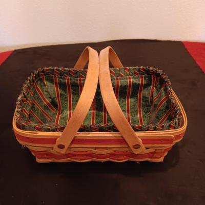 2 CHRISTMAS COLLECTION LONGABERGER BASKETS