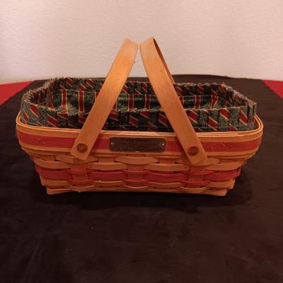 2 CHRISTMAS COLLECTION LONGABERGER BASKETS