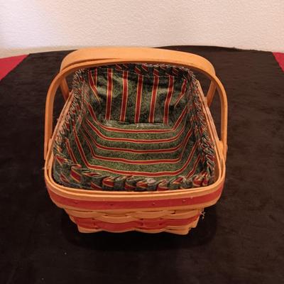 2 CHRISTMAS COLLECTION LONGABERGER BASKETS