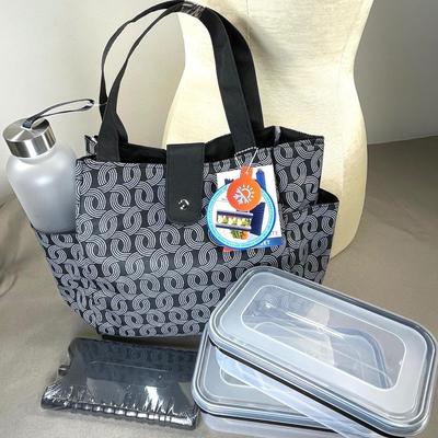 Insulated Lunch Tote with Accessories NEW!
