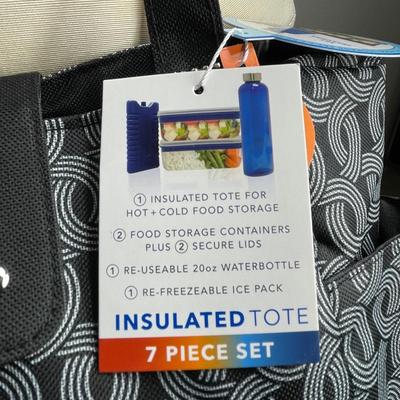 Insulated Lunch Tote with Accessories NEW!