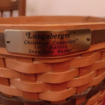 2 LONGABERGER BASKETS, PARTYLITE CANDLES AND MORE