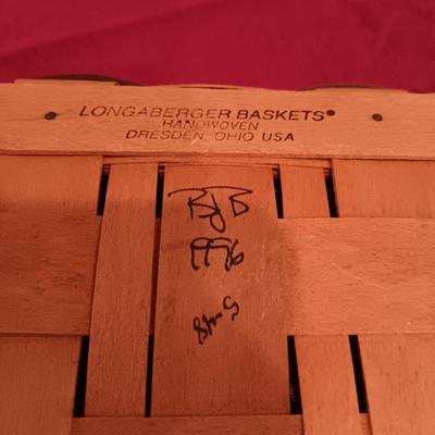 2 LONGABERGER BASKETS, PARTYLITE CANDLES AND MORE
