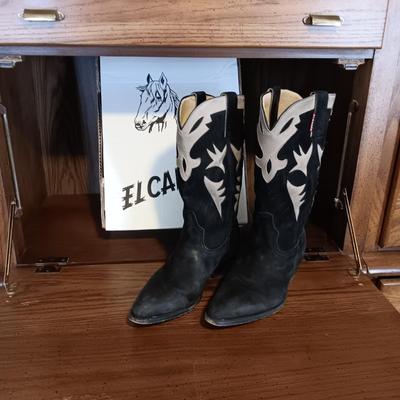 MEN'S EL CANELO WESTERN BOOTS SIZE 10