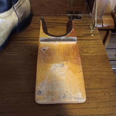 MEN'S CABORCA LEATHER WESTERN BOOTS SIZE 10D