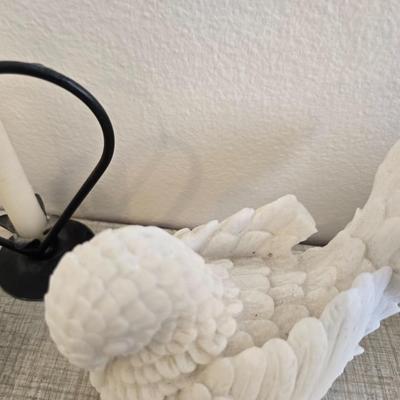 Birds and candle stick