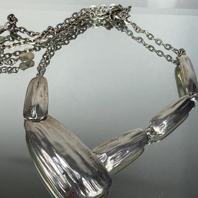 Silpada Sterling Silver Asymmetrical Necklace